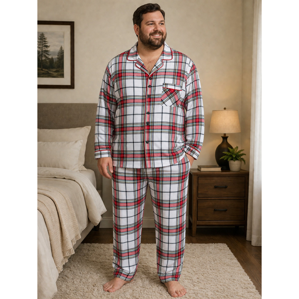 Target Wondershop PJ Set Long Sleeves & Pants 2-Piece Cotton Flannel Men's XL